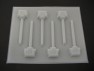 1425 Logo Texas A&M Aggies Chocolate or Hard Candy Lollipop Mold